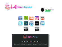 Tablet Screenshot of bluetunes-records.com